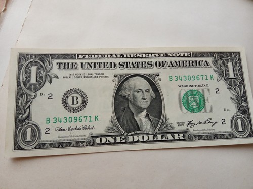Banconota dollaro serie - banconota, da