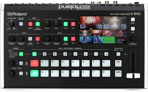 Roland 8hd video switcher - v-8hd, hd