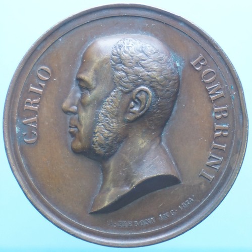 Carlo bombrini medaglia - carlo,