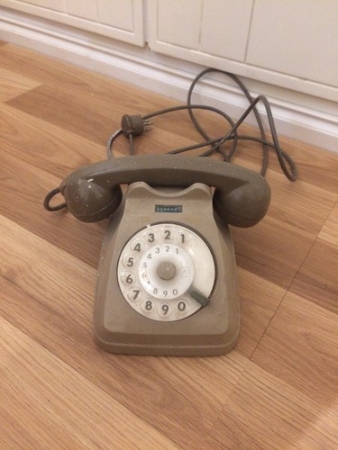 Telefono vintage disco - vintage,