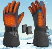 Guanti Riscaldanti Unisex A Batteria Taglia M, Moto Sport Sci Resistenti all'Uso