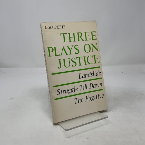 Three plays justice ugo - plays,