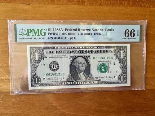 1988a banconota 1 federal - banconota,