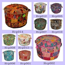 Pouf ottomano patchwork