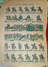 uniforme planche image épinal