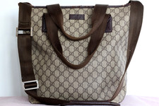 Cartella Gucci Marrone GG