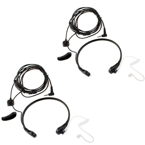 Auricolare microfono gola - 2x,