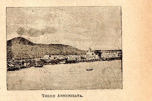 Stampa antica torre annunziata - antica,