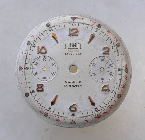 Original chronograph dial for - original,