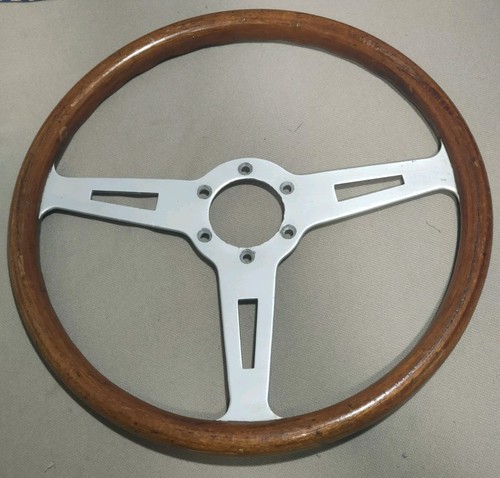 Volante vintage legno e - legno,