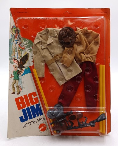 1975 mattel big jim - big, set