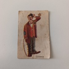 5/20 FIGURINE Charlie CHAPLIN ROMANI ROMOLO  anteguerra 1930 ROOKIE