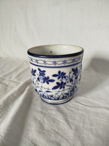 Portavaso ceramica blu - portavaso,