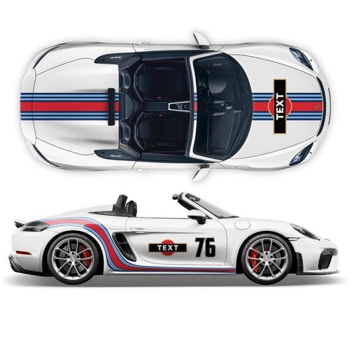 Adesivi auto martini - adesivi,