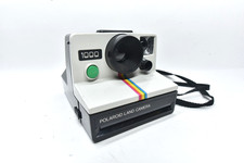 POLAROID 1000 ONESTEP LAND CAMERA SX-70 SX70 FOTOCAMERA PELLICOLA ISTANTANEA TESTATA FUNZIONANTE