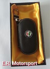 Portachiavi in cuoio scatola regalo Alfa Romeo 147 156 159 Mito Giulietta