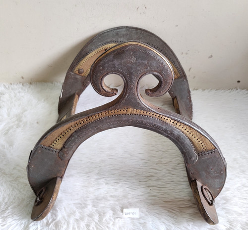 18c antico ottone decorato - ottone,
