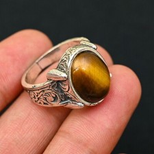 Anello uomo occhio di tigre
