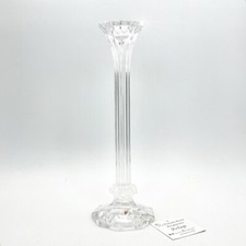 Candeliere in cristallo  COLLE  porta candela vetro candelabro candela anni '80