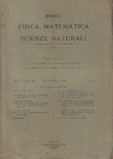 Rivista di fisica, matematica