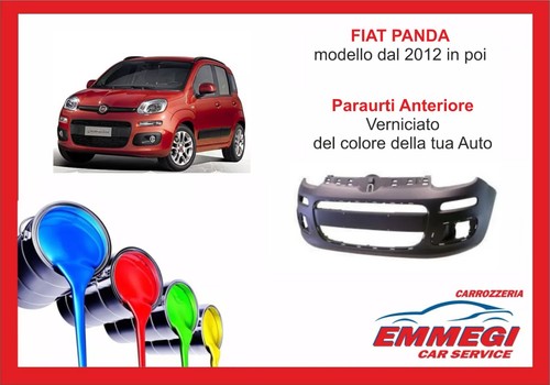 Paraurti anteriore verniciato - paraurti,