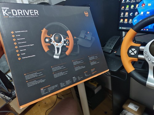 Volante gaming krom driver - krom, k-driver