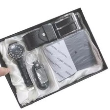 Set Uomo Orologio Cintura