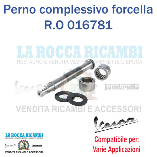 Perno sospensione complessivo - perno,
