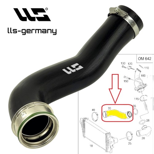 Tubo turbo intercooler per
