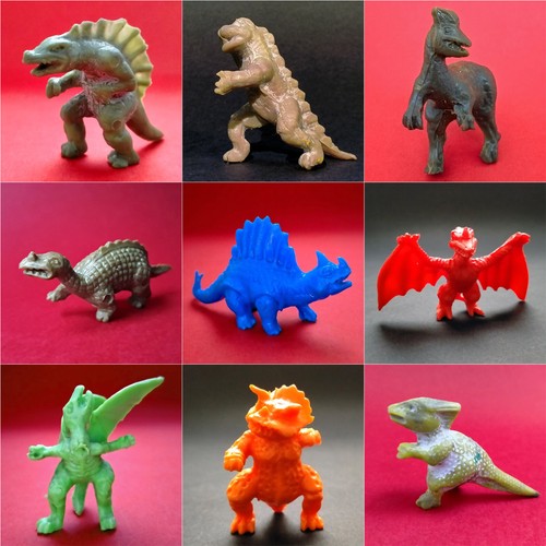 Mini dinosauri gomma - dinosauri, in