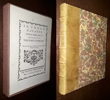 Il cuoco galante, Opera meccanica, Vincenzo Corrado, Anastatica. Con cofanetto