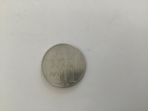 Moneta 100 lire del - moneta,