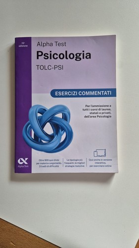 Alpha test psicologia - alpha, test.