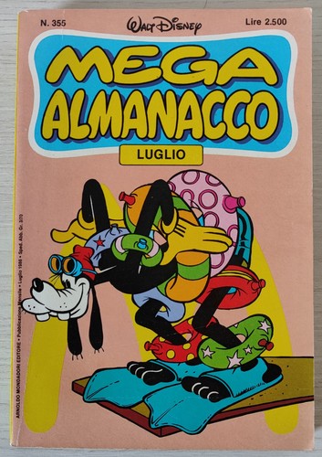 Mega almanacco topolino 355 - mega, n.355