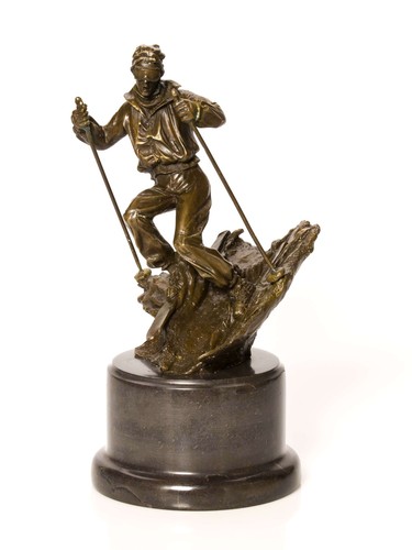 Scultura bronzo - in,