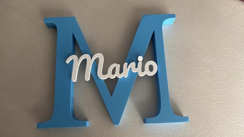 Nome personalizzato lettera - -,