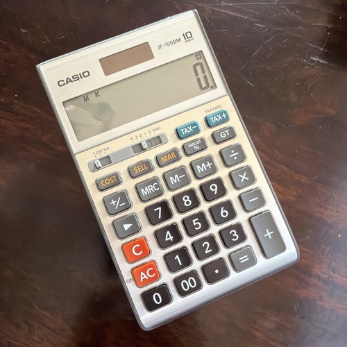 Casio 100bm calcolatrice - casio, jf-100bm