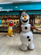 Mascotte Olaf costume olaf