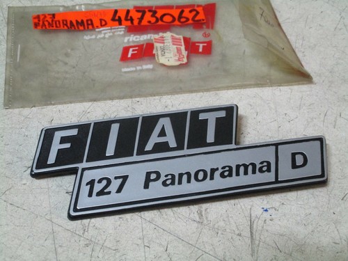 Scritta posteriore fiat 127 - scritta,