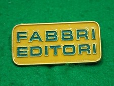 FABBRI EDITORI SPILLA PINS OMEA MILANO