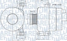 Alternatore MAGNETI MARELLI