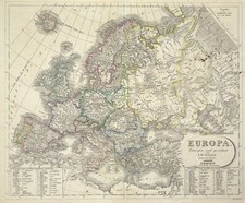 Europa Originale Incisione