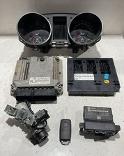 0281014985 KIT CENTRALINA MOTORE VOLKSWAGEN GOLF 6 2.0 TDI 2007 RICAMBI USATI