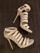 Sandali Jimmy Choo Nappa Pelle Polvere Tacco Alto Pre-Autunno2010 Campagna Ufficiale