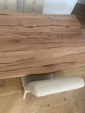 Tavolo Pranzo Legno Gambe In Vetro