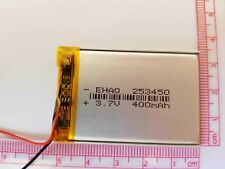 LiPo Li litio Polimeri batteria ricaricabile orologio 3.7V 3,7V 400mAh DC 