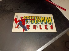 LOTTO POSTER E ADESIVI SUPEREROI MARVEL ECC. TOTALE 15 PEZZI