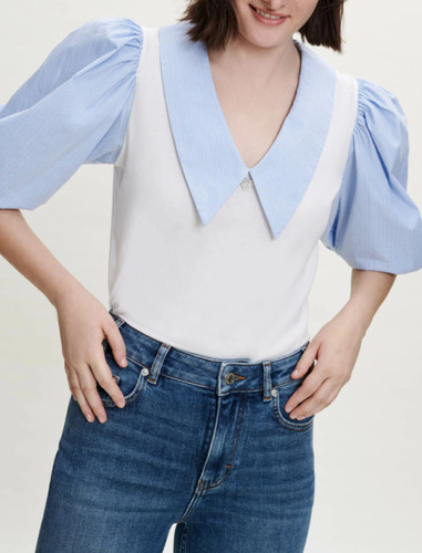 Camicetta donna bianca con