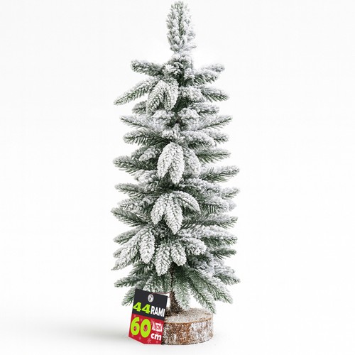 Albero natale innevato 60cm - albero,