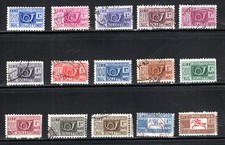 Italy Stamp Scott #Q77-Q91